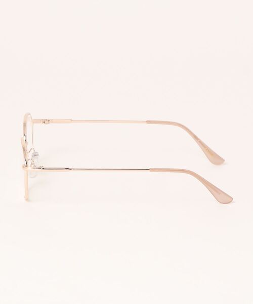 SNIDEL(スナイデル)の「メタルグラス(サングラス・レディース・その他/クリア/ゴールド・FREE)」の11枚目の写真