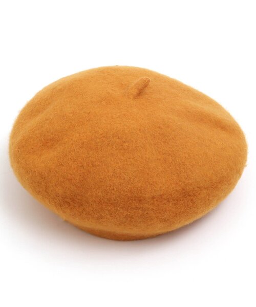 Ampersand（アンパサンド）の「ベレー帽（ハンチング/ベレー帽・キッズ・ブラック/ブラウン/マスタード/ワインレッド・48/50/52/54/56）」の3枚目の写真