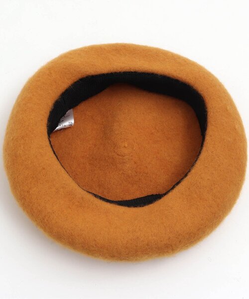 Ampersand（アンパサンド）の「ベレー帽（ハンチング/ベレー帽・キッズ・ブラック/ブラウン/マスタード/ワインレッド・48/50/52/54/56）」の19枚目の写真