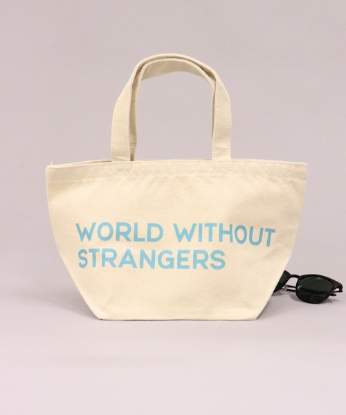 GIORDANO（ジョルダーノ）の「[GIORDANO] ワールドロゴミニランチトートバッグ（トートバッグ・レディース・グレー/カーキ/ホワイト・FREE）」の2枚目の写真