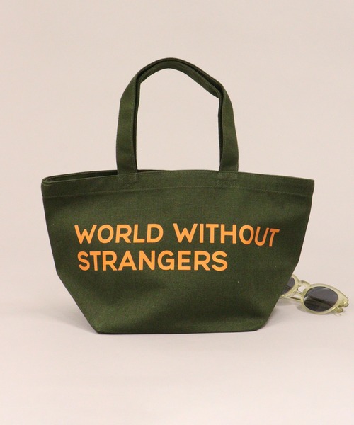 GIORDANO（ジョルダーノ）の「[GIORDANO] ワールドロゴミニランチトートバッグ（トートバッグ・レディース・グレー/カーキ/ホワイト・FREE）」の3枚目の写真