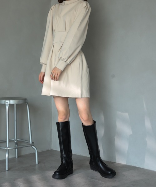 VIVIAN（ヴィヴィアン）の「厚底ラップルーズブーツ ZOZOTOWN+オフィシャルサイト限定商品（ブーツ・レディース・ブラック・LL/S/M/L）」の20枚目の写真