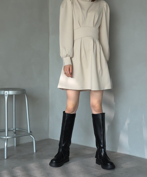 VIVIAN（ヴィヴィアン）の「厚底ラップルーズブーツ ZOZOTOWN+オフィシャルサイト限定商品（ブーツ・レディース・ブラック・LL/S/M/L）」の12枚目の写真