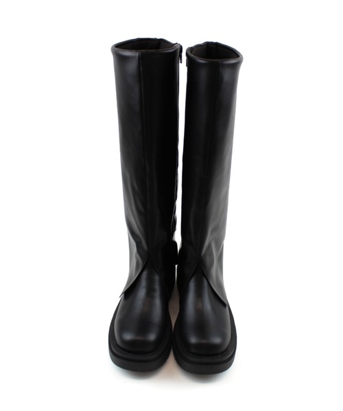VIVIAN（ヴィヴィアン）の「厚底ラップルーズブーツ ZOZOTOWN+オフィシャルサイト限定商品（ブーツ・レディース・ブラック・LL/S/M/L）」の21枚目の写真