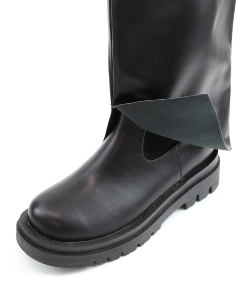 VIVIAN（ヴィヴィアン）の「厚底ラップルーズブーツ ZOZOTOWN+オフィシャルサイト限定商品（ブーツ・レディース・ブラック・LL/S/M/L）」の19枚目の写真