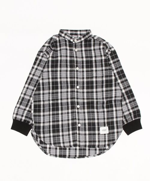 GENERATOR（ジェネレーター）の「GENERATOR/ジェネレーター バンドカラーシャツ（シャツ/ブラウス・キッズ・ブラウン系その他2/ベージュ系その他6/ブルー系その他5/ブラック・M/L/XL）」の12枚目の写真