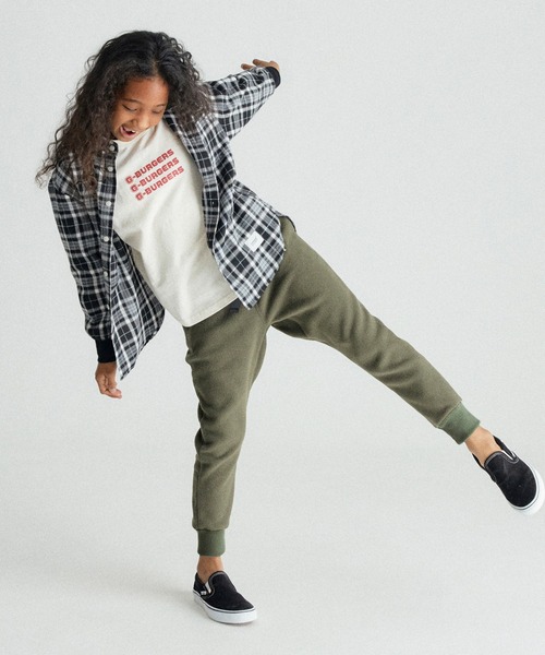 GENERATOR（ジェネレーター）の「GENERATOR/ジェネレーター バンドカラーシャツ（シャツ/ブラウス・キッズ・ブラウン系その他2/ベージュ系その他6/ブルー系その他5/ブラック・M/L/XL）」の6枚目の写真