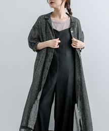 PUAL CE CIN | 【Du noir】ドット柄ワンピース(ワンピース)