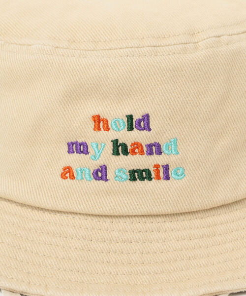 B:MING by BEAMS（ビーミングバイビームス）の「B:MING by BEAMS / バケットハット（ハット・キッズ・ホワイト/ブラック/グリーン・ONE SIZE）」の17枚目の写真