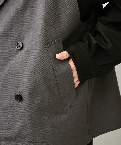 Lui's（ルイス）の「ワイドトレンチベスト（ベスト・メンズ・チャコールグレー/ブラック・FREE）」の12枚目の写真