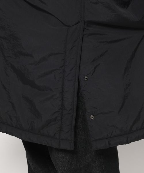 LOWRYS FARM（ローリーズファーム）の「エアサーマルノーカラーコート　344478（ノーカラーコート・メンズ・ブラック/カーキ・MEDIUM/LARGE）」の16枚目の写真