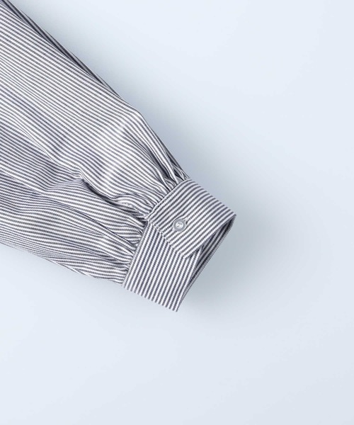 HONEYSUCKLE ROSE(ハニーサックルローズ)の「【HONEYSUCKLE ROSE】ティアードブラウス(シャツ/ブラウス・レディース・ホワイト/ネイビー×ホワイト・L/M)」の10枚目の写真