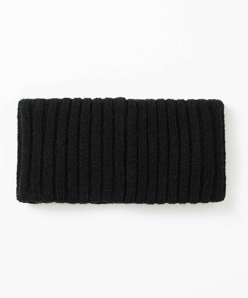 X-girl(エックスガール)の「KNIT HEAD BAND(ヘアバンド・レディース・ホワイト/ブラック/パープル・ONE SIZE)」の6枚目の写真