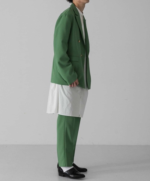 SENSE OF PLACE by URBAN RESEARCH（センスオブプレイスバイアーバンリサーチ）の「バンドカラーロングシャツ（シャツ/ブラウス・メンズ・ホワイト系その他/ホワイト・LARGE/MEDIUM）」の10枚目の写真