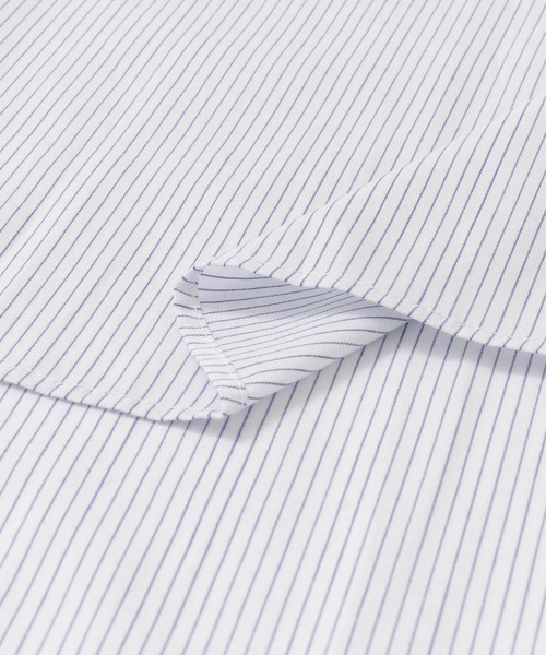 SENSE OF PLACE by URBAN RESEARCH（センスオブプレイスバイアーバンリサーチ）の「バンドカラーロングシャツ（シャツ/ブラウス・メンズ・ホワイト系その他/ホワイト・LARGE/MEDIUM）」の3枚目の写真