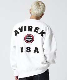AVIREX | VARSITY LOGO CREW NECK SWEAT / バーシティ ロゴ クルーネック スウェット / AVIREX / アヴィレックス(スウェット)
