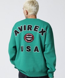AVIREX | VARSITY LOGO CREW NECK SWEAT / バーシティ ロゴ クルーネック スウェット / AVIREX / アヴィレックス(スウェット)