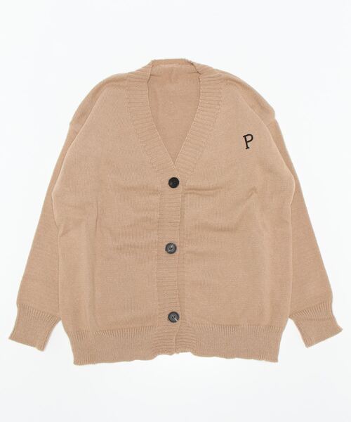 meJane（ミージェーン）の「P刺繍ロゴ コクーンシルエットニットカーディガン（カーディガン/ボレロ・レディース・ブラック/グレー/キャメル・FREE）」の20枚目の写真