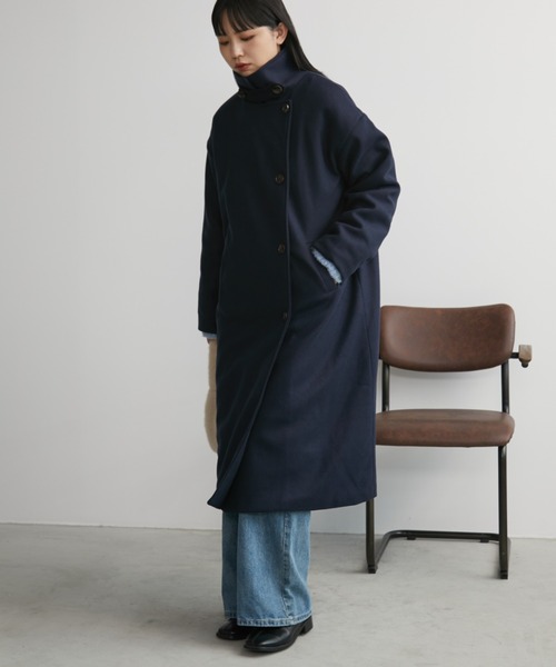 【たろう様】ロングコート アンヌマリーベレッタ ベルト付 80〜90s たろう様】ロングコート アンヌマリーベレッタ ベルト付 80〜90s