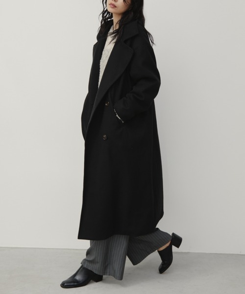 TAIONN 3WAYフードコート　ロングコート￥24,200 ブラック TAIONN 3WAYフードコート ロングコート￥24,200 ブラック TAION