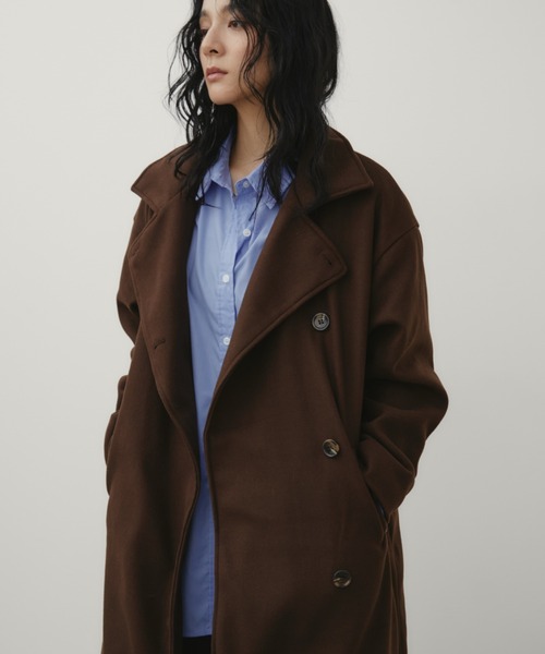 Aunt Marie's（アントマリーズ）の「スタンドカラー3WAYロングコート