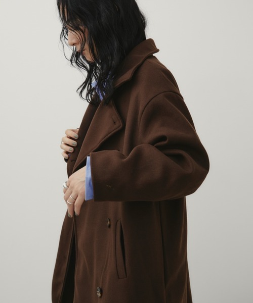 【MARGARET HOWELL】ステンカラーコート　スタンドカラー サイズⅢ MARGARET HOWELL】ステンカラーコート スタンドカラー サイズⅢ