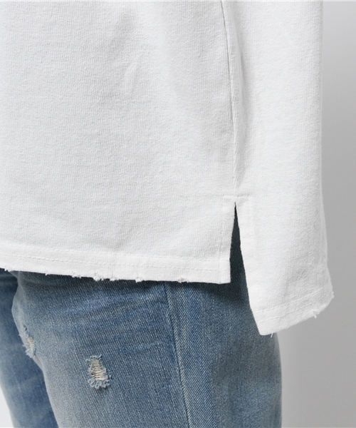 WHO'S WHO gallery（フーズフーギャラリー）の「【THE BIG】77ビッグTEE（Tシャツ/カットソー・レディース・ホワイト/ブラック/カーキ・FREE）」の4枚目の写真