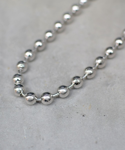 Marient(マリエント)の「Ball Chain Necklace #2(ネックレス・レディース・シルバー・FREE)」の7枚目の写真