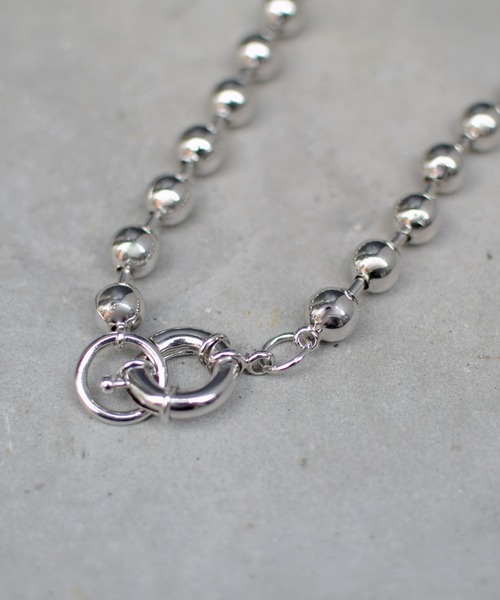 Marient(マリエント)の「Ball Chain Necklace #2(ネックレス・レディース・シルバー・FREE)」の9枚目の写真