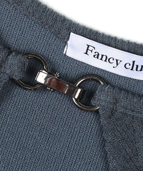 FANCY CLUB(ファンシークラブ)の「NASTY FANCY CLUB/バックルボレロカーディガン 2174376(カーディガン/ボレロ・レディース・チャコール/アイボリー・FREE)」の19枚目の写真