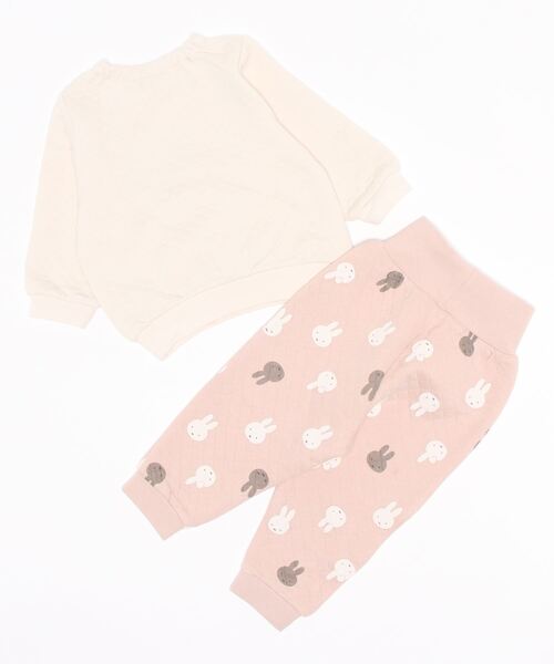 petit main（プティマイン）の「【miffy】キルティングパジャマ（アンサンブル・キッズ・ライトグレー/ベージュ/ライトピンク・100cm/120cm/80ｃｍ/130cm/90cm/110cm）」の17枚目の写真