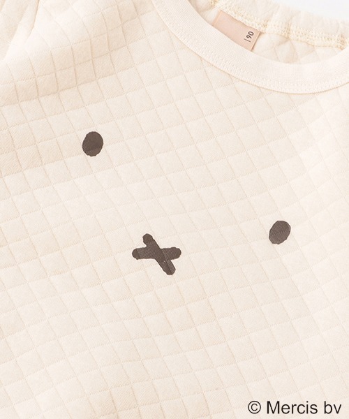 petit main（プティマイン）の「【miffy】キルティングパジャマ（アンサンブル・キッズ・ライトグレー/ベージュ/ライトピンク・100cm/120cm/80ｃｍ/130cm/90cm/110cm）」の10枚目の写真
