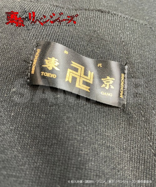 JACKROSE(ジャックローズ)の「ワンポイント刺繍パーカ/龍宮寺堅(パーカー・メンズ・ブラック・M/L)」の2枚目の写真