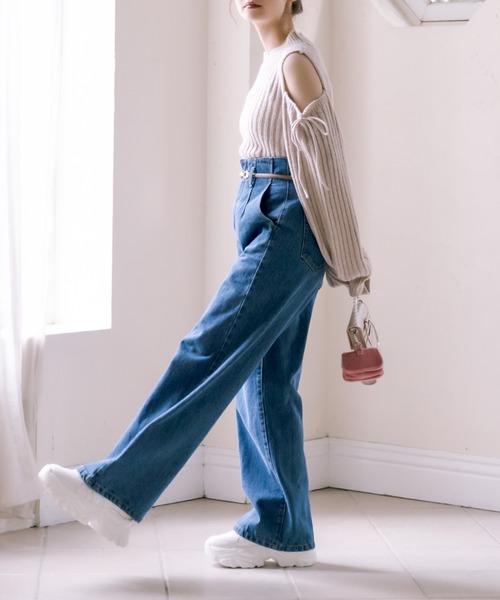 OLIVE des OLIVE（オリーブデオリーブ）の「モバイルショルダー（ショルダーバッグ・レディース・ピンク/ブラック/グレイッシュベージュ・FREE）」の8枚目の写真