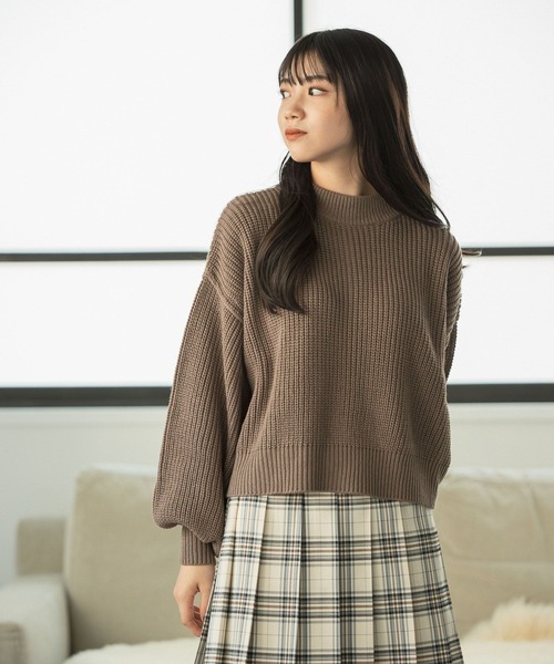 repipi armario(レピピ アルマリオ)の「アゼアミプチハイニット(ニット/セーター・キッズ・ブルー系その他/ブラウン/ホワイト系その他・LARGE/MEDIUM/SMALL)」の7枚目の写真