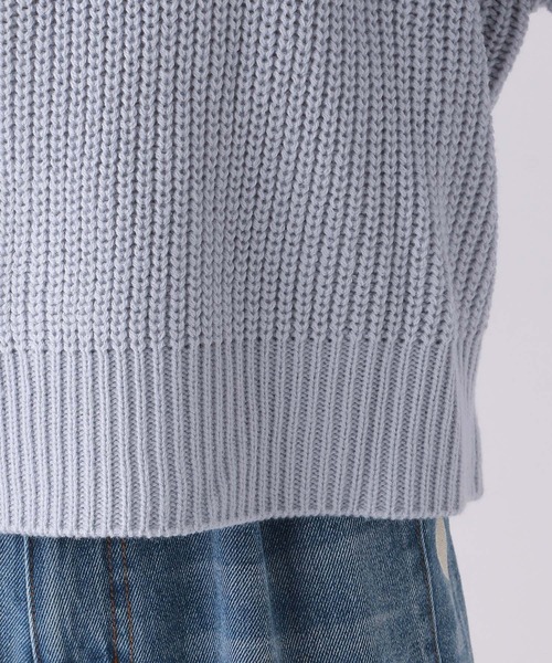 repipi armario(レピピ アルマリオ)の「アゼアミプチハイニット(ニット/セーター・キッズ・ブルー系その他/ブラウン/ホワイト系その他・LARGE/MEDIUM/SMALL)」の6枚目の写真