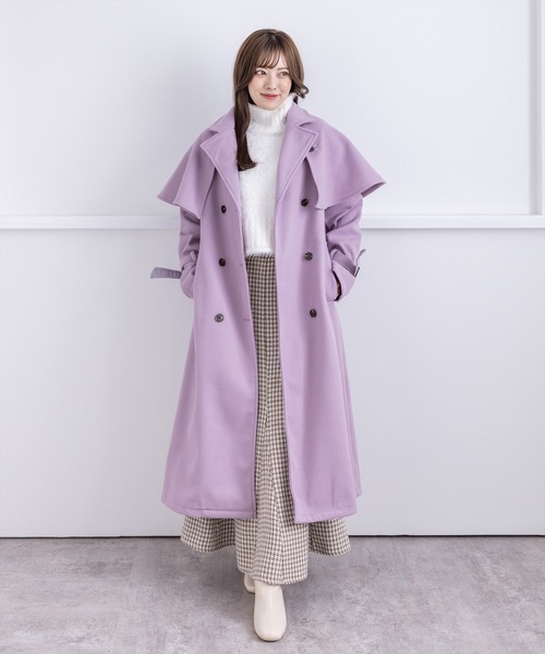 clear（クリア）の「シャギーハイネックショートニット（ニット/セーター・レディース・ピンク/ブラック/アイボリー/ミント/イエロー・F）」の19枚目の写真