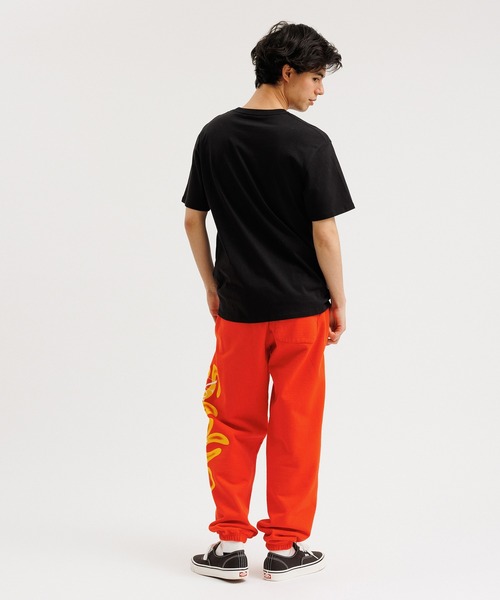 Saturdays NYC（サタデーズ ニューヨークシティ ）の「Abrams Snyc Airbrush Sweatpant（その他パンツ・メンズ・ホワイト/オレンジ・L/S/M/X-SMALL）」の9枚目の写真