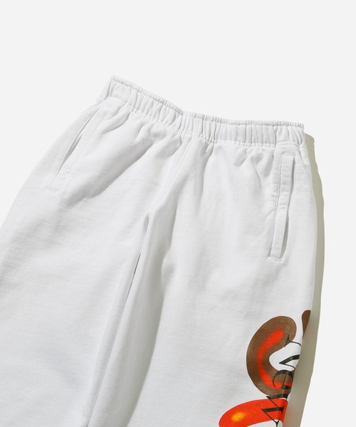Saturdays NYC（サタデーズ ニューヨークシティ ）の「Abrams Snyc Airbrush Sweatpant（その他パンツ・メンズ・ホワイト/オレンジ・L/S/M/X-SMALL）」の20枚目の写真