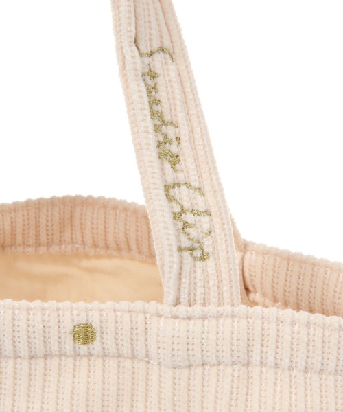 studio CLIP（スタディオクリップ）の「コーデュロイロゴトートバッグM（トートバッグ・レディース・アイボリー/グレー/ネイビー・FREE）」の19枚目の写真