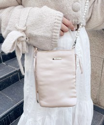 one after another NICE CLAUP | 【スタッフ考案企画】パールストラップサテンポシェット(ショルダーバッグ)