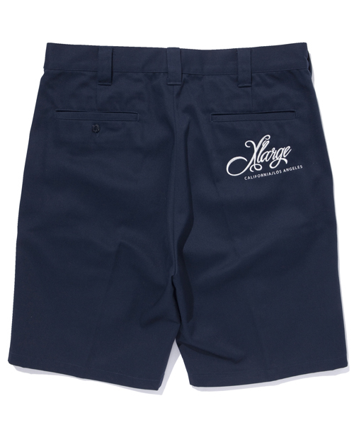 XLARGE(エクストララージ)の「SCRIPT WORK SHORT(その他パンツ・メンズ・ブラック/カーキ/ネイビー・36inch/32inch/34inch/30inch)」の1枚目の写真