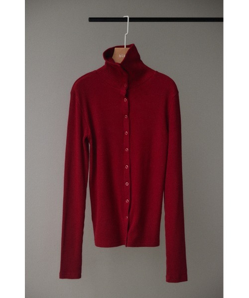 BLACK BY MOUSSY(ブラックバイマウジー)の「manyway turtle neck tops(メニーウェイタートルネックトップス)(ニット/セーター・レディース・レッド/ブラック/ベージュ・FREE)」の15枚目の写真