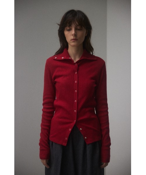 BLACK BY MOUSSY(ブラックバイマウジー)の「manyway turtle neck tops(メニーウェイタートルネックトップス)(ニット/セーター・レディース・レッド/ブラック/ベージュ・FREE)」の8枚目の写真