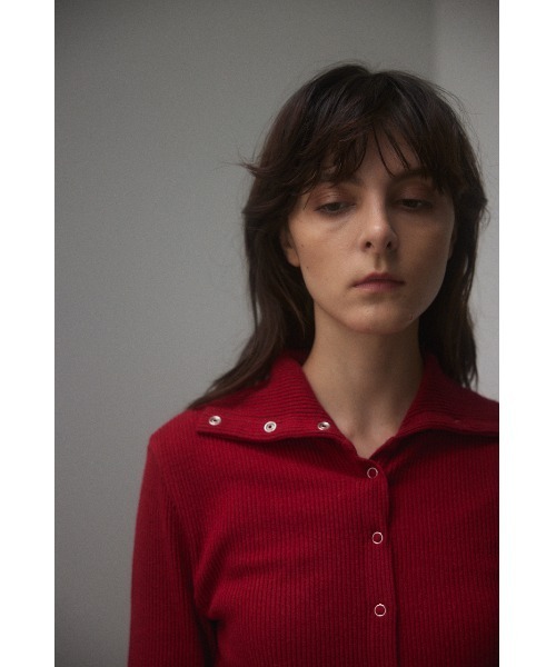 BLACK BY MOUSSY(ブラックバイマウジー)の「manyway turtle neck tops(メニーウェイタートルネックトップス)(ニット/セーター・レディース・レッド/ブラック/ベージュ・FREE)」の11枚目の写真