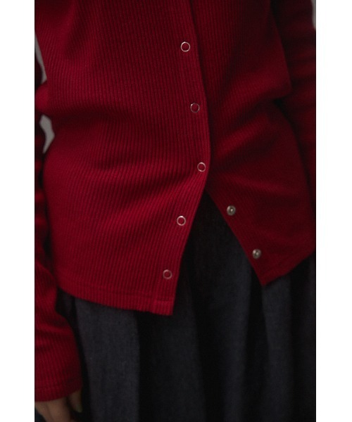 BLACK BY MOUSSY(ブラックバイマウジー)の「manyway turtle neck tops(メニーウェイタートルネックトップス)(ニット/セーター・レディース・レッド/ブラック/ベージュ・FREE)」の12枚目の写真