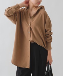 OUVRAGE CLASSE | ポプリン2WAYビッグシャツ(シャツ/ブラウス)