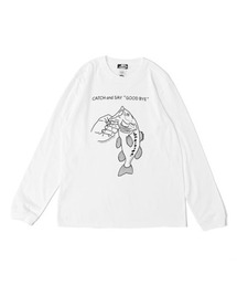 NOTHINKER（ノーシンカー）の「SAY GOOD BYE long T-shirt（Tシャツ/カットソー）」