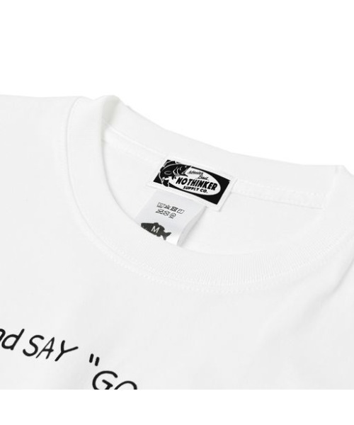 SAY GOOD BYE long T-shirt（Tシャツ/カットソー）｜NOTHINKER（ノーシンカー）