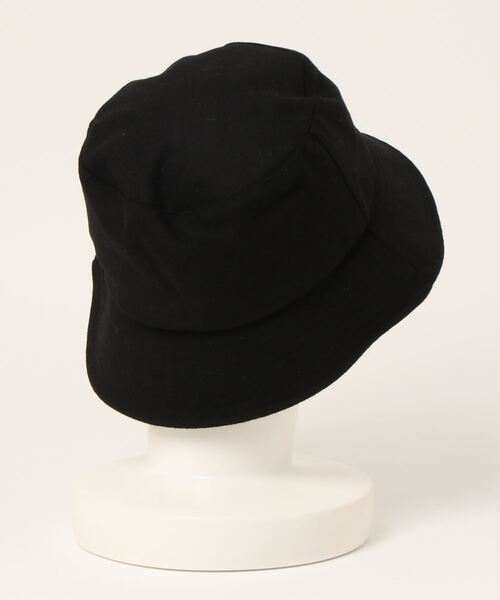 KOBE LETTUCE（コウベレタス）の「フェイクウールバケットハット（ハット・レディース・キャメル/ベージュ/ブラック・FREE）」の4枚目の写真